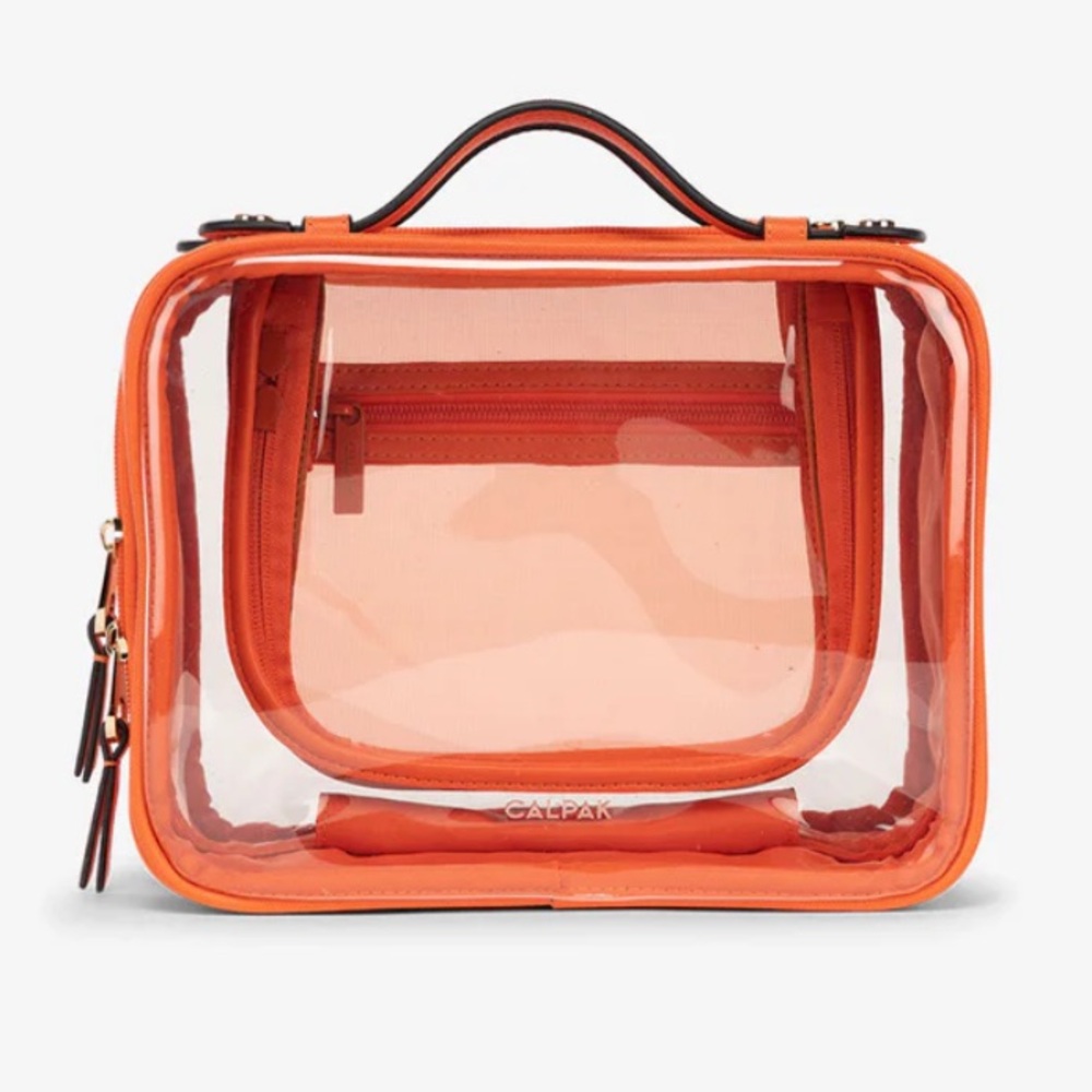 TWO CALPAK Cosmetic Cases